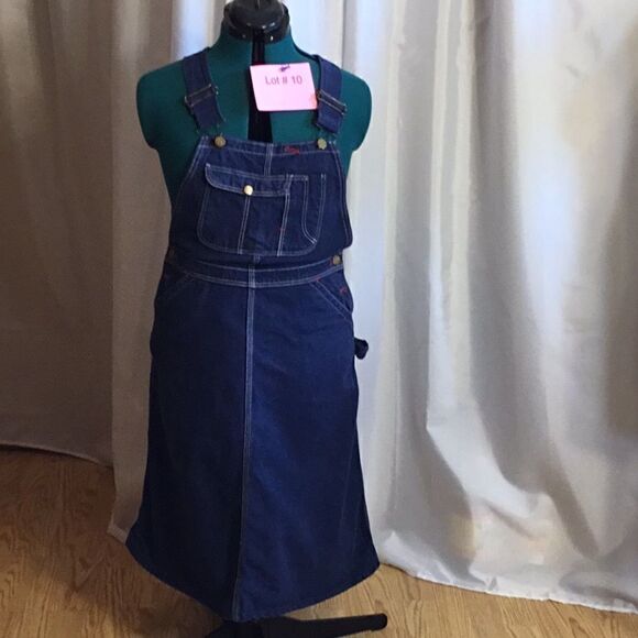 Vintage  denim jumper - Picture 2 of 12